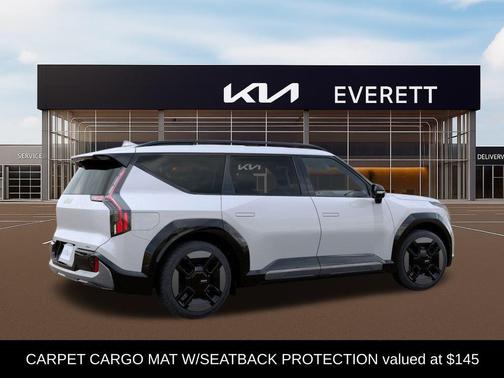 Glacial White Pearl 2026 Kia EV9 GT-Line