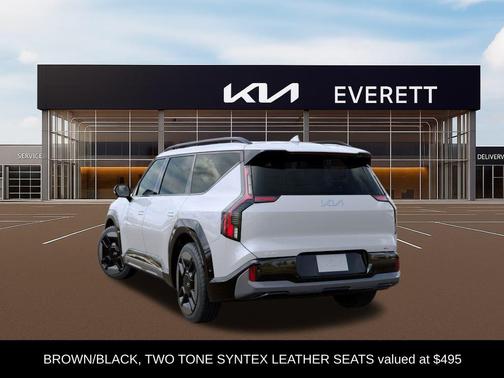 Glacial White Pearl 2026 Kia EV9 GT-Line