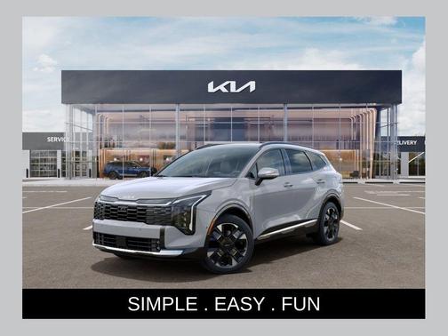 Wolf Gray 2026 Kia Sportage Hybrid SX-Prestige