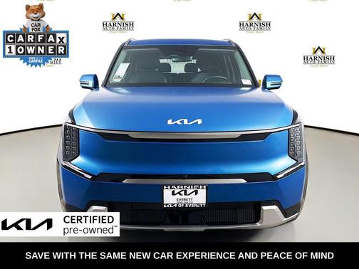 Ocean Blue Matte 2024 Kia EV9 Land