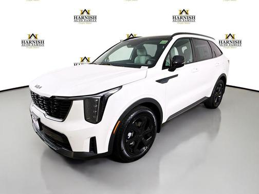Snow White Pearl 2026 Kia Sorento Hybrid SX Prestige