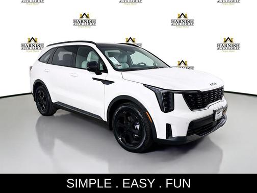 Snow White Pearl 2026 Kia Sorento Hybrid SX Prestige