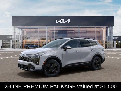 Wolf Gray 2026 Kia Sportage X-Line