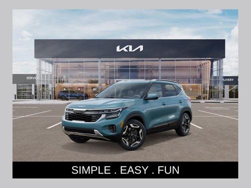 Pluton Blue 2026 Kia Seltos SX