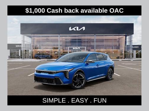 Wave Blue 2026 Kia K4 GT-Line
