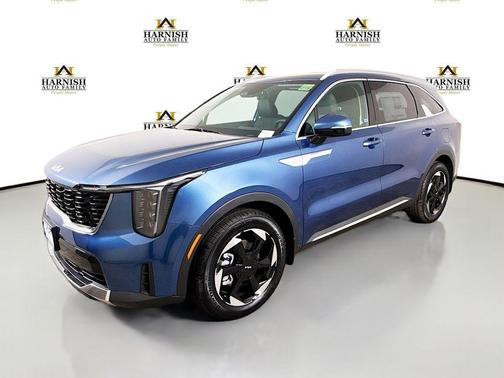 Mineral Blue 2026 Kia Sorento Hybrid EX