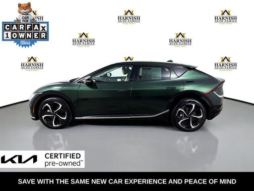 Deep Forest Green 2023 Kia EV6 GT-Line