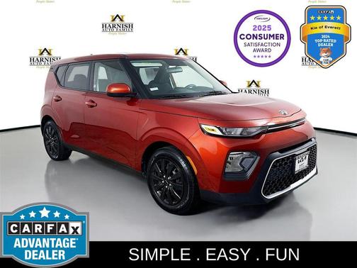 Mars Orange 2020 Kia Soul LX