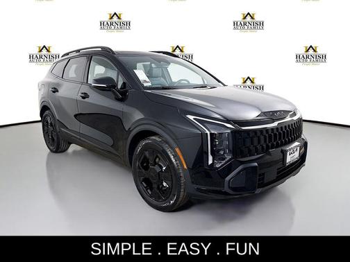 Fusion Black 2026 Kia Sportage Plug-In Hybrid X-Line