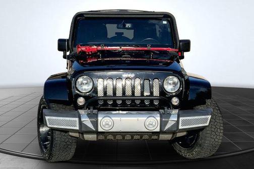 Black Clearcoat 2015 Jeep Wrangler Unlimited Sahara
