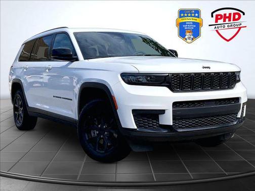 Bright White Clearcoat 2024 Jeep Grand Cherokee L Altitude