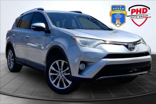 Silver Sky Metallic 2017 Toyota RAV4 Limited