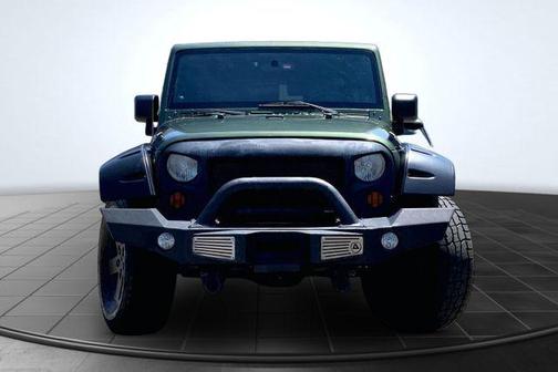Green 2008 Jeep Wrangler Unlimited Rubicon