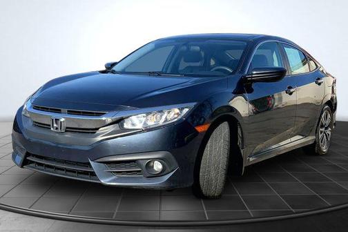 Modern Steel Metallic 2017 Honda Civic EX-T