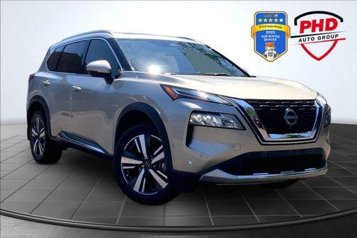 Champagne Silver Metallic 2023 Nissan Rogue Platinum