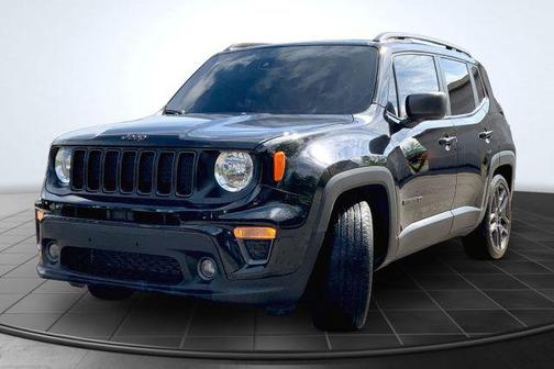 Black Clearcoat 2021 Jeep Renegade Latitude