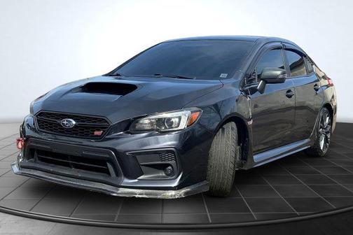 Dark Gray Metallic 2018 Subaru WRX STI Limited