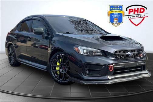Dark Gray Metallic 2018 Subaru WRX STI Limited