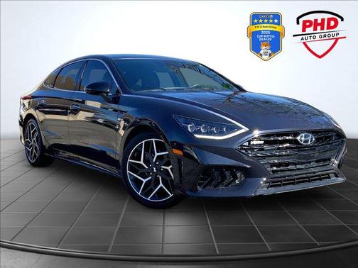 Carbon Blue 2023 Hyundai SONATA N Line