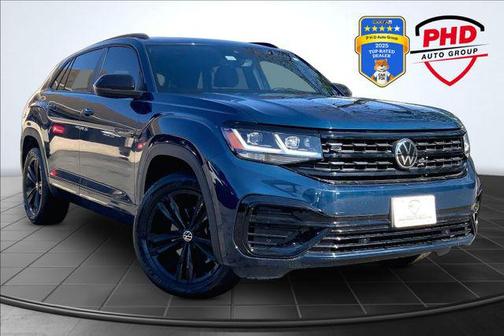 Tourmaline Blue Metallic 2023 Volkswagen Atlas Cross Sport 3.6L V6 SEL R-Line