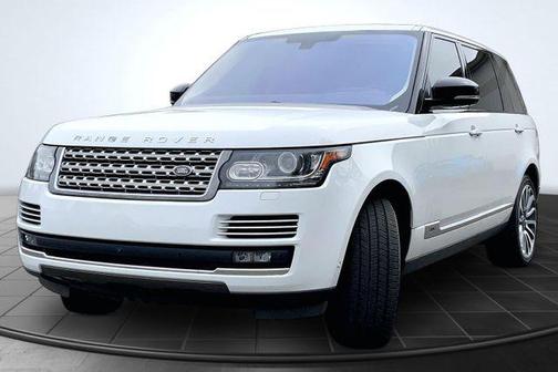 Yellow 2016 Land Rover Range Rover 5.0L Supercharged Autobiography
