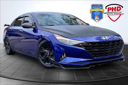Intense Blue 2023 Hyundai ELANTRA SEL