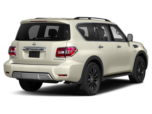 Pearl White 2018 Nissan Armada Platinum