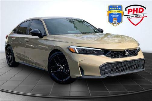 Brown 2025 Honda Civic Sport