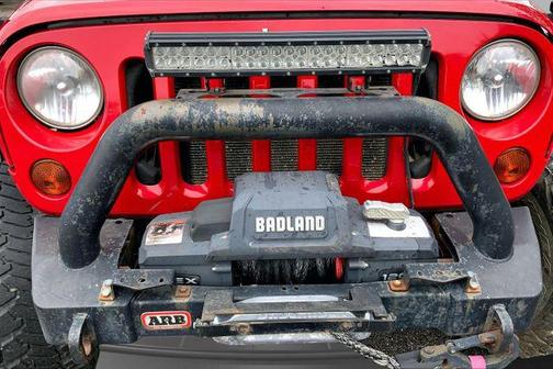 Red 2012 Jeep Wrangler Unlimited Rubicon