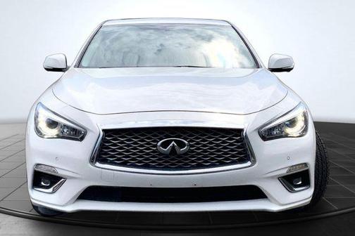 White 2022 INFINITI Q50 3.0t LUXE