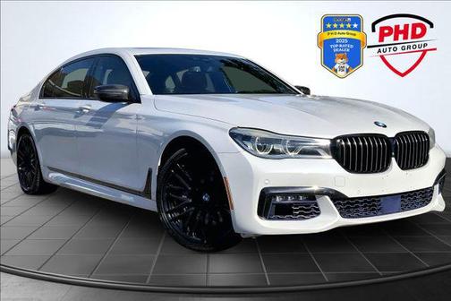 White 2016 BMW 750 i xDrive