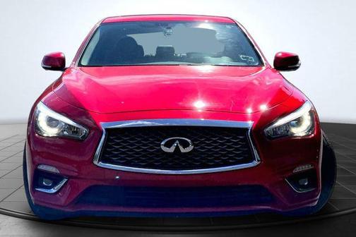 Dynamic Sunstone Red 2023 INFINITI Q50 3.0t LUXE