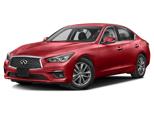 Dynamic Sunstone Red 2023 INFINITI Q50 3.0t LUXE