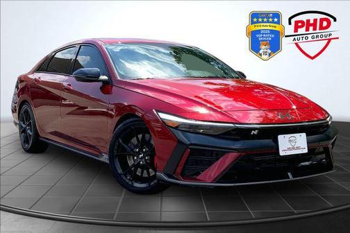 Ultimate red 2025 Hyundai ELANTRA N Base
