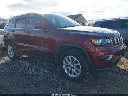 Velvet Red Pearlcoat 2021 Jeep Grand Cherokee Laredo E