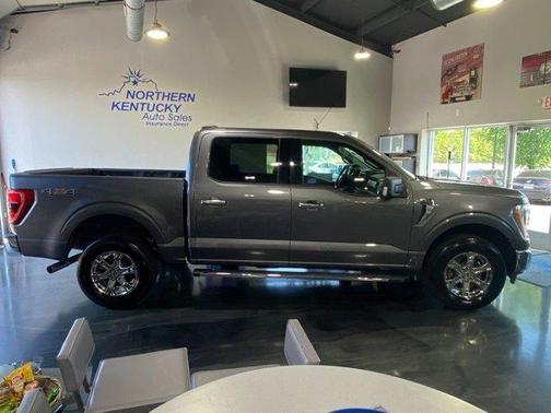 Gray 2021 Ford F-150 XLT