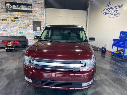 Burgundy 2019 Ford Flex SEL