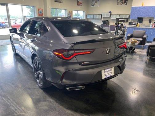Gray 2021 Acura TLX A-Spec