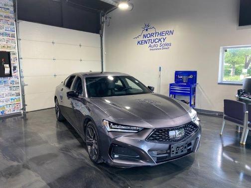 Gray 2021 Acura TLX A-Spec