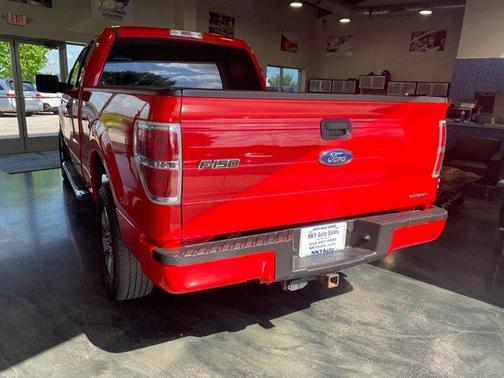 Red 2013 Ford F-150 STX