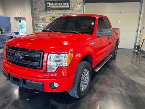 Red 2013 Ford F-150 STX
