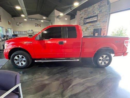 Red 2013 Ford F-150 STX