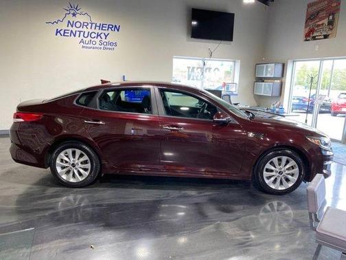 Sangria Red 2018 Kia Optima LX