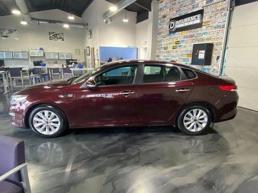 Sangria Red 2018 Kia Optima LX