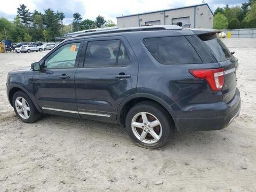 Blue 2017 Ford Explorer XLT
