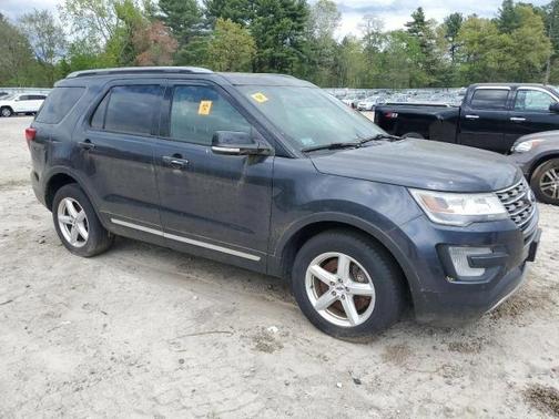Blue 2017 Ford Explorer XLT