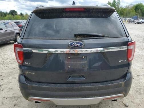 Blue 2017 Ford Explorer XLT