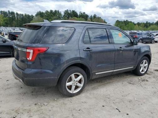 Blue 2017 Ford Explorer XLT