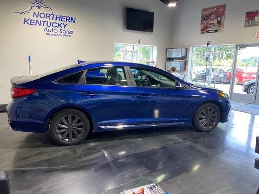 Lakeside Blue 2017 Hyundai SONATA Sport
