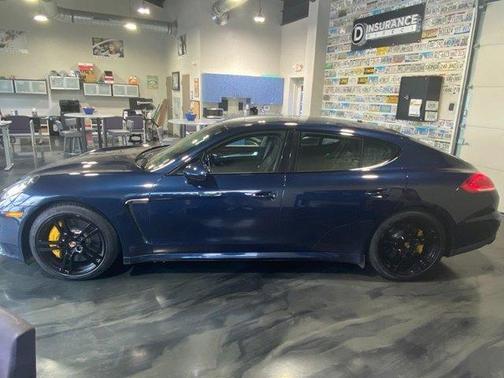 Blue 2014 Porsche Panamera S